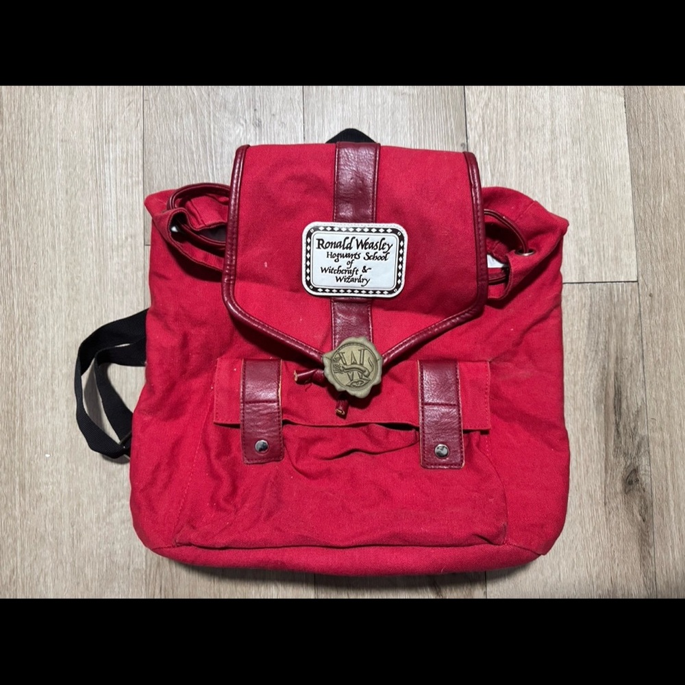Red Hogwarts Backpack